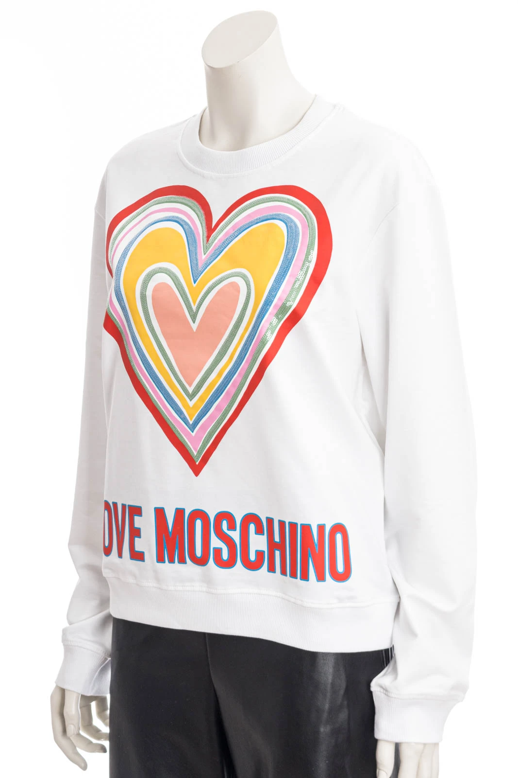 LOVE MOSCHINO Sweatshirt HEART SWEATSHIRT – Bild 2