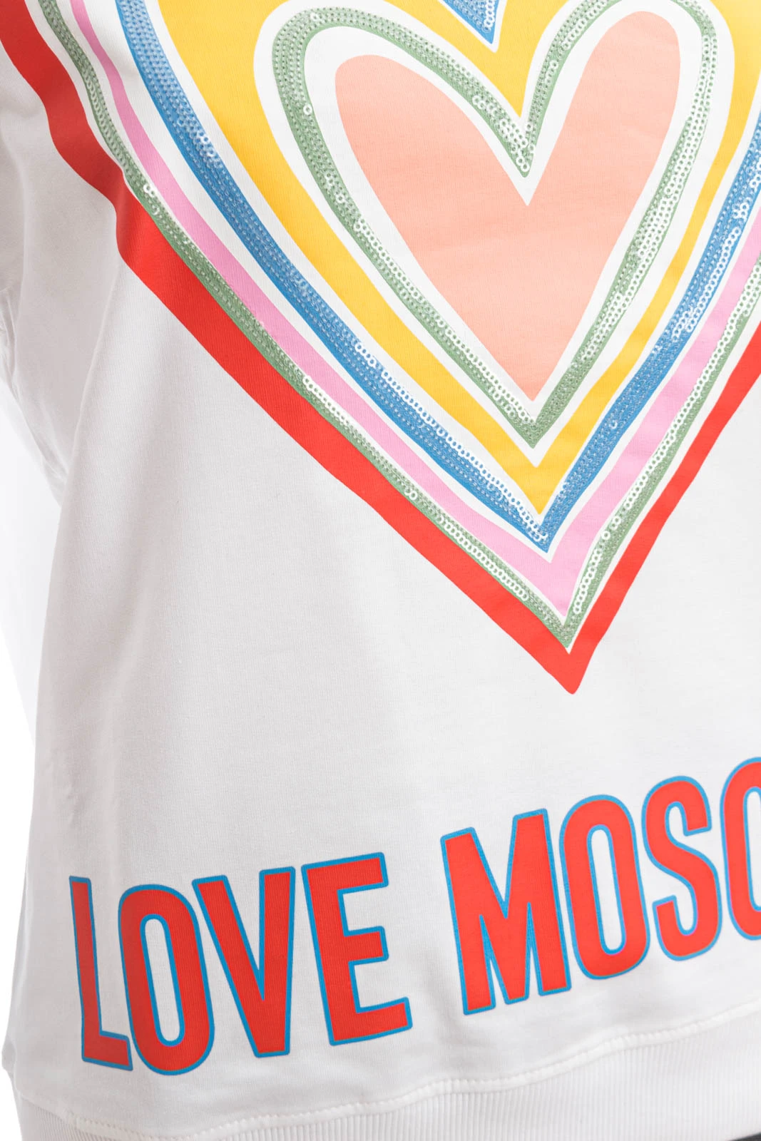 LOVE MOSCHINO Sweatshirt HEART SWEATSHIRT – Bild 4
