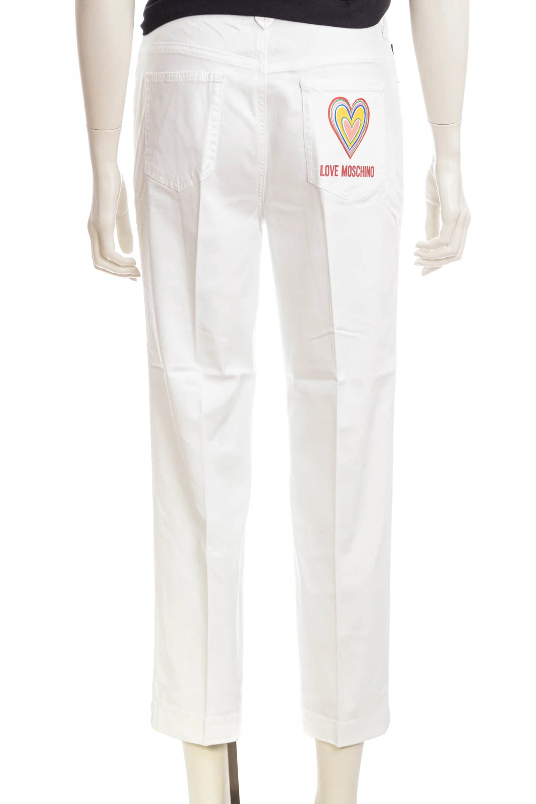 LOVE MOSCHINO Jeans POWER DENIM WHITE – Bild 3