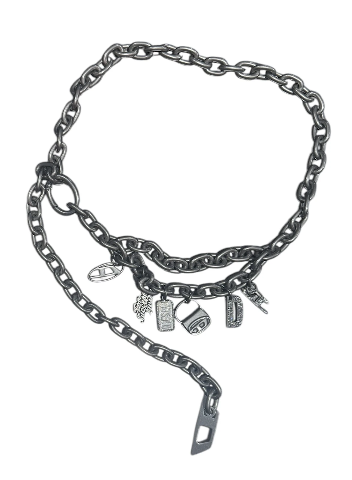 DIESEL Gürtelkette LOGO B-MULTICHARM – Bild 2