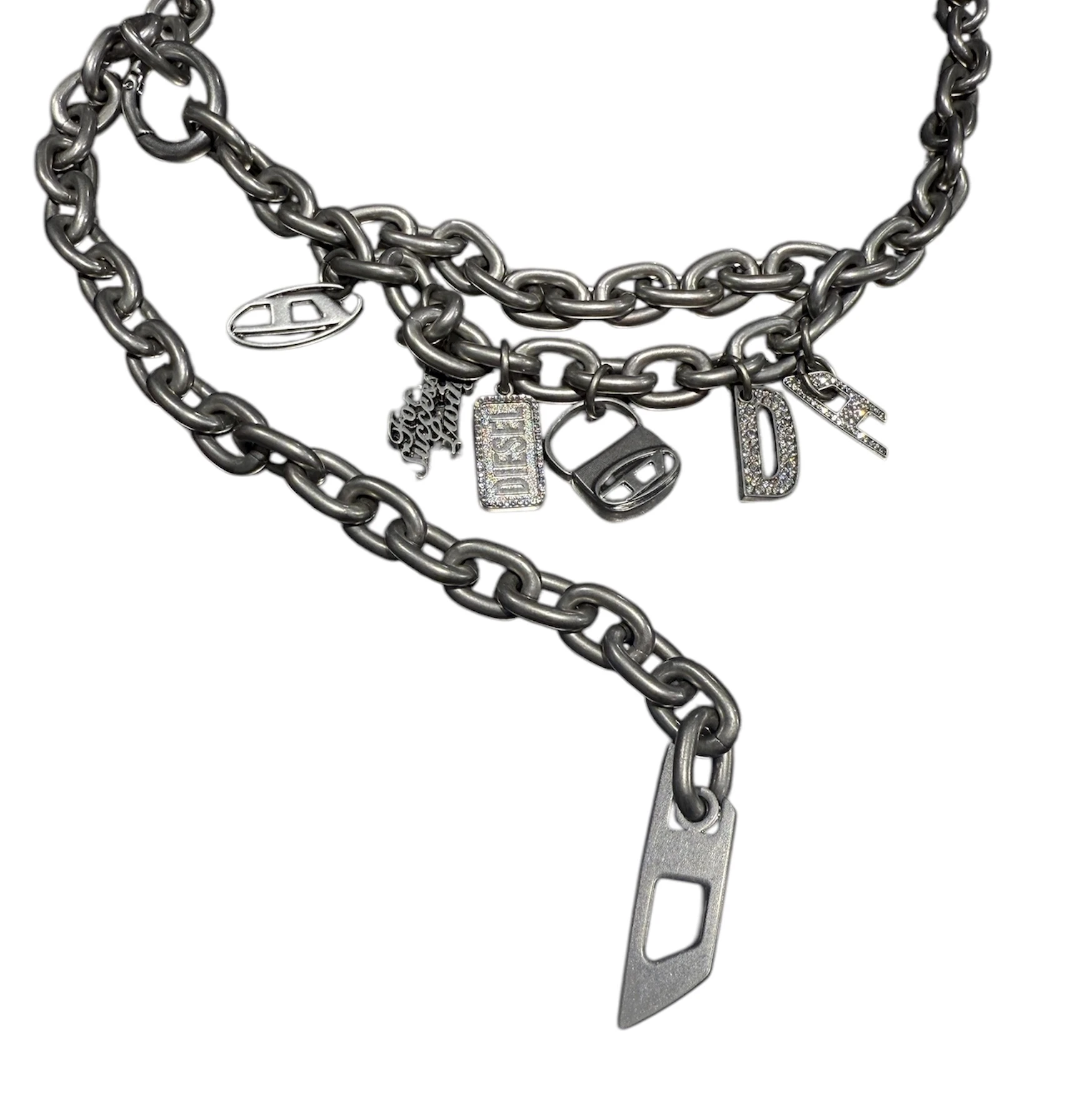 DIESEL Gürtelkette LOGO B-MULTICHARM – Bild 3