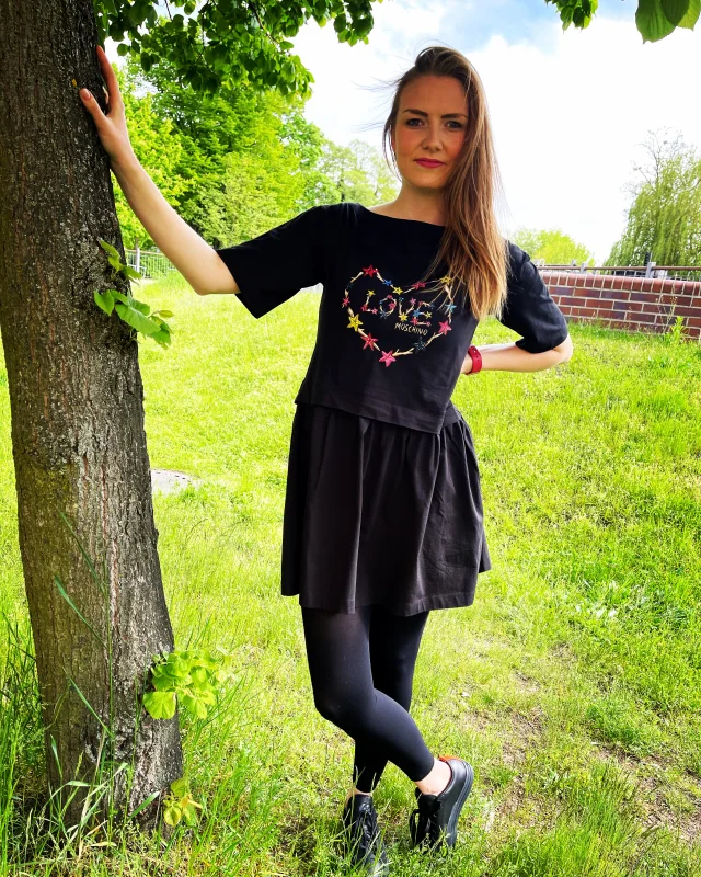 Kleid LM JRSY STARFISH HEART DRESS