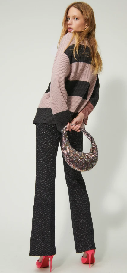 LUISA CERANO Pullover INTARSIENMUSTER – Bild 3