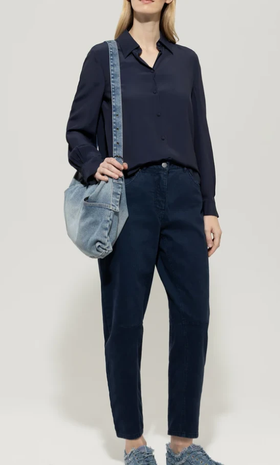 LUISA CERANO Bluse SEIDEN-MIX – Bild 2