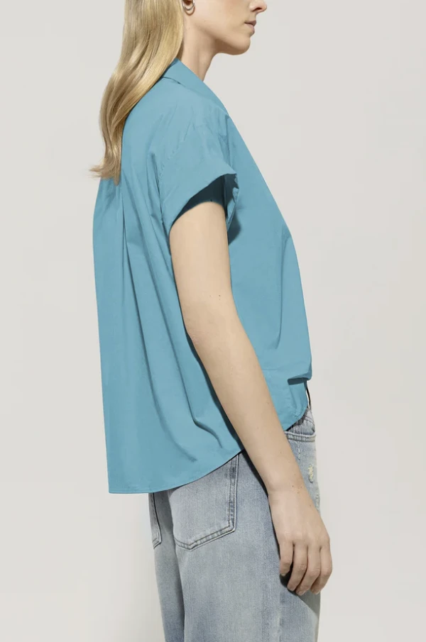 LUISA CERANO Hemdbluse mit Bindeband – Bild 2