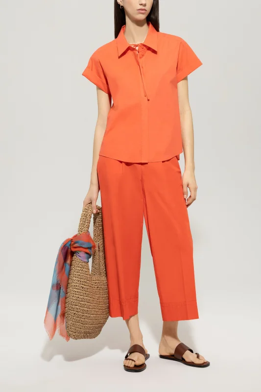 LUISA CERANO Hemdbluse mit Bindeband