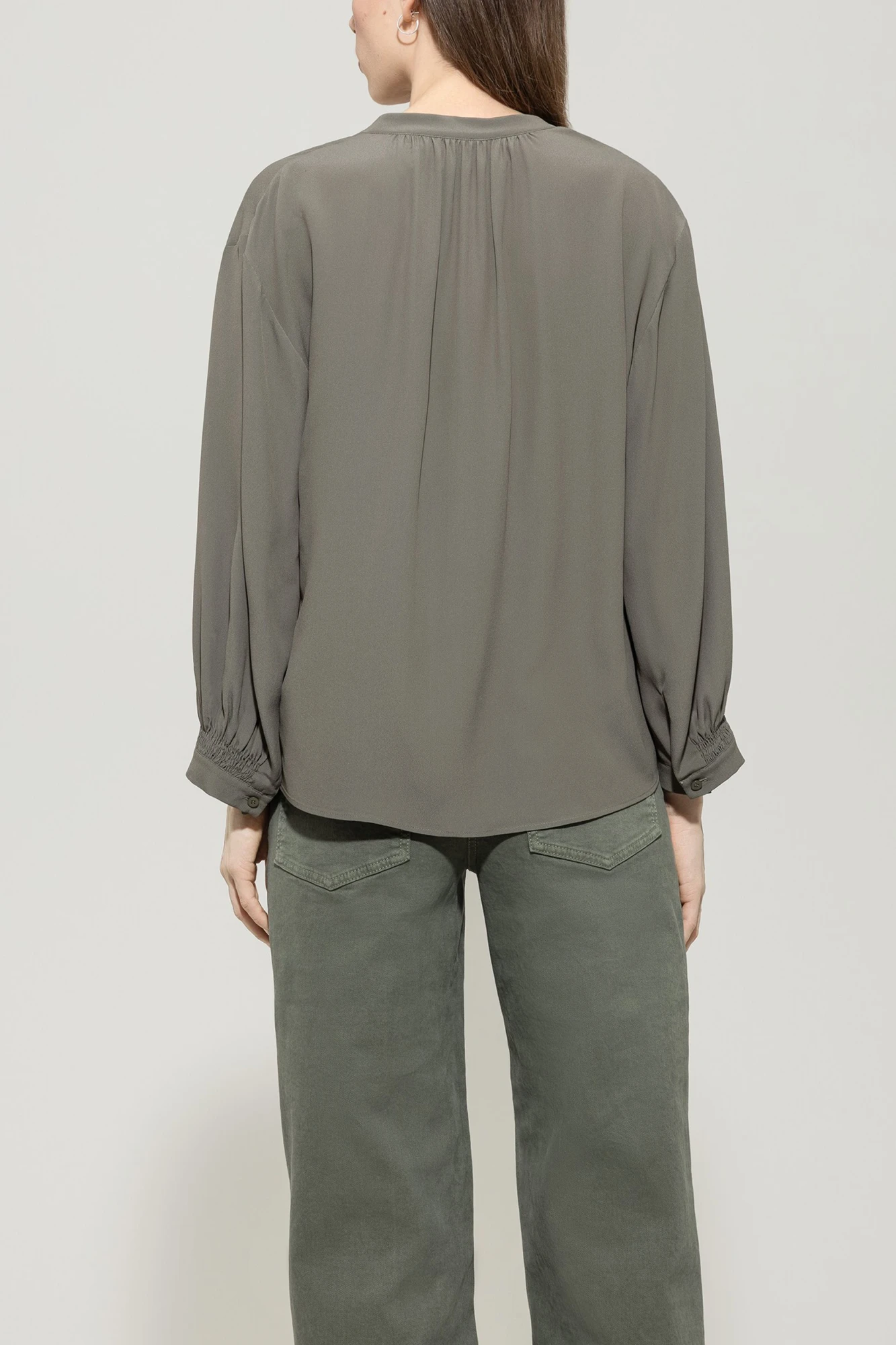 LUISA CERANO Tunika-Bluse SEIDEN MIX – Bild 4