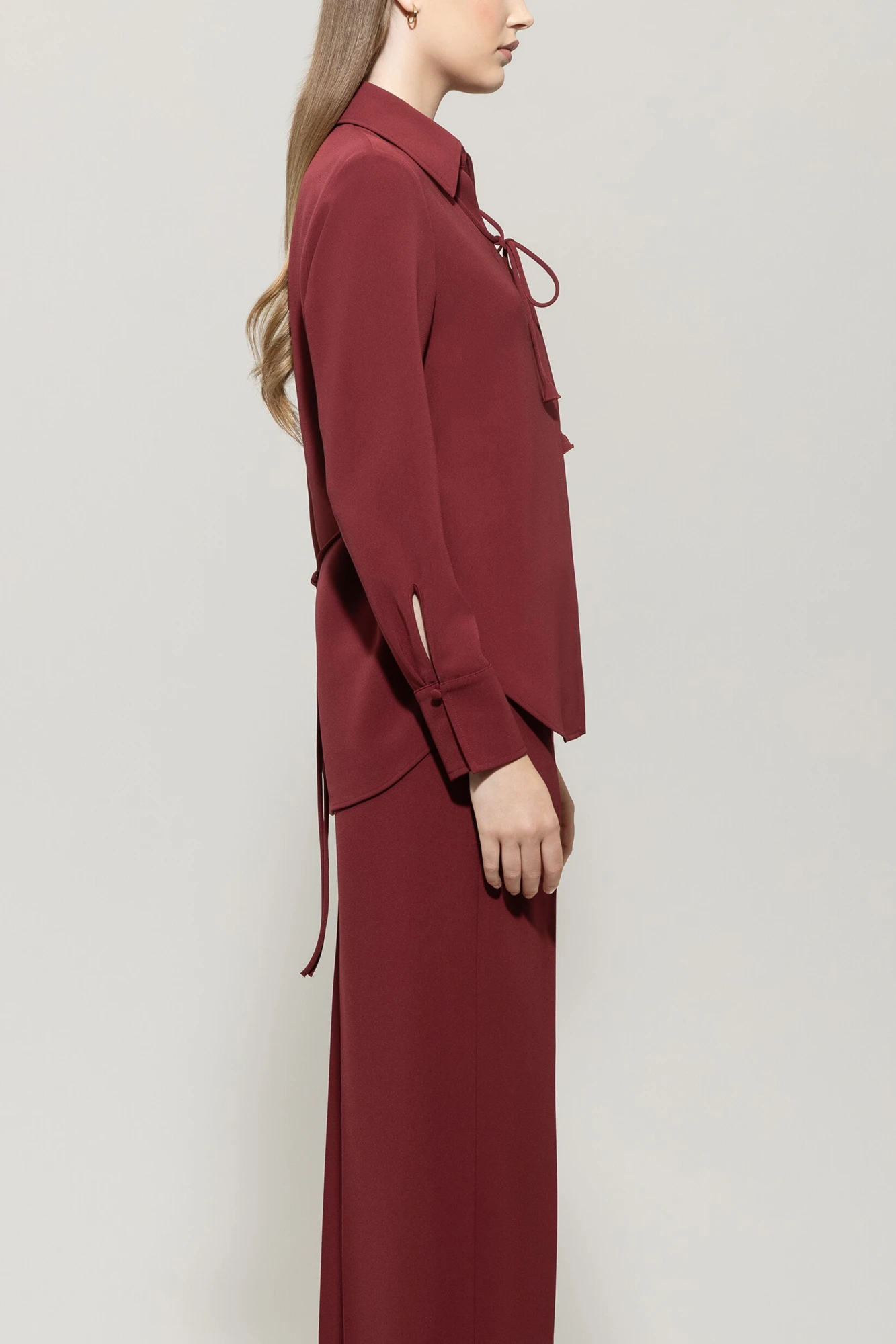 LUISA CERANO Hemdbluse BINDEBAND – Bild 3