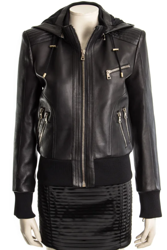 BALMAIN Lederjacke MANTEAU - Nur in unserem Store in Spremberg erhältlich.