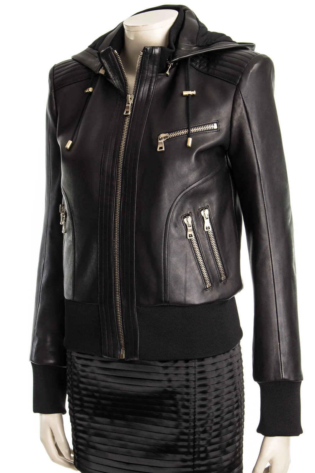BALMAIN Lederjacke MANTEAU - Nur in unserem Store in Spremberg erhältlich. – Bild 2