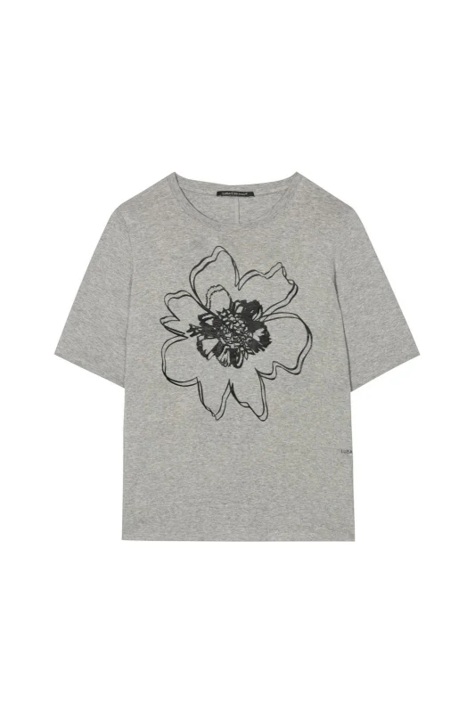 LUISA CERANO T-Shirt BLUMEN PRINT