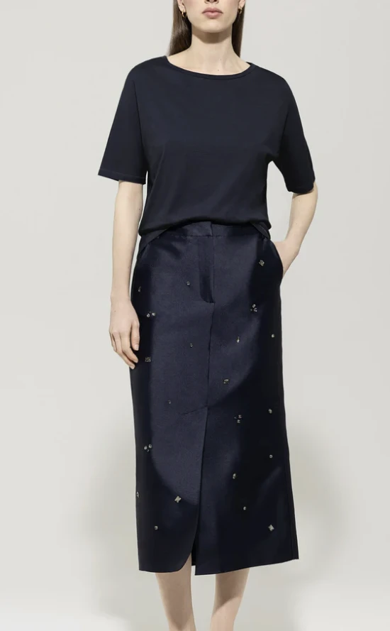 LUISA CERANO T-Shirt BAUMWOLL MIX – Bild 2