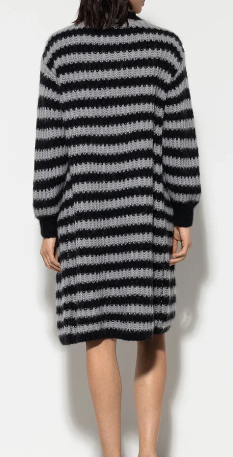 Longcardigan mit Streifen – Bild 4