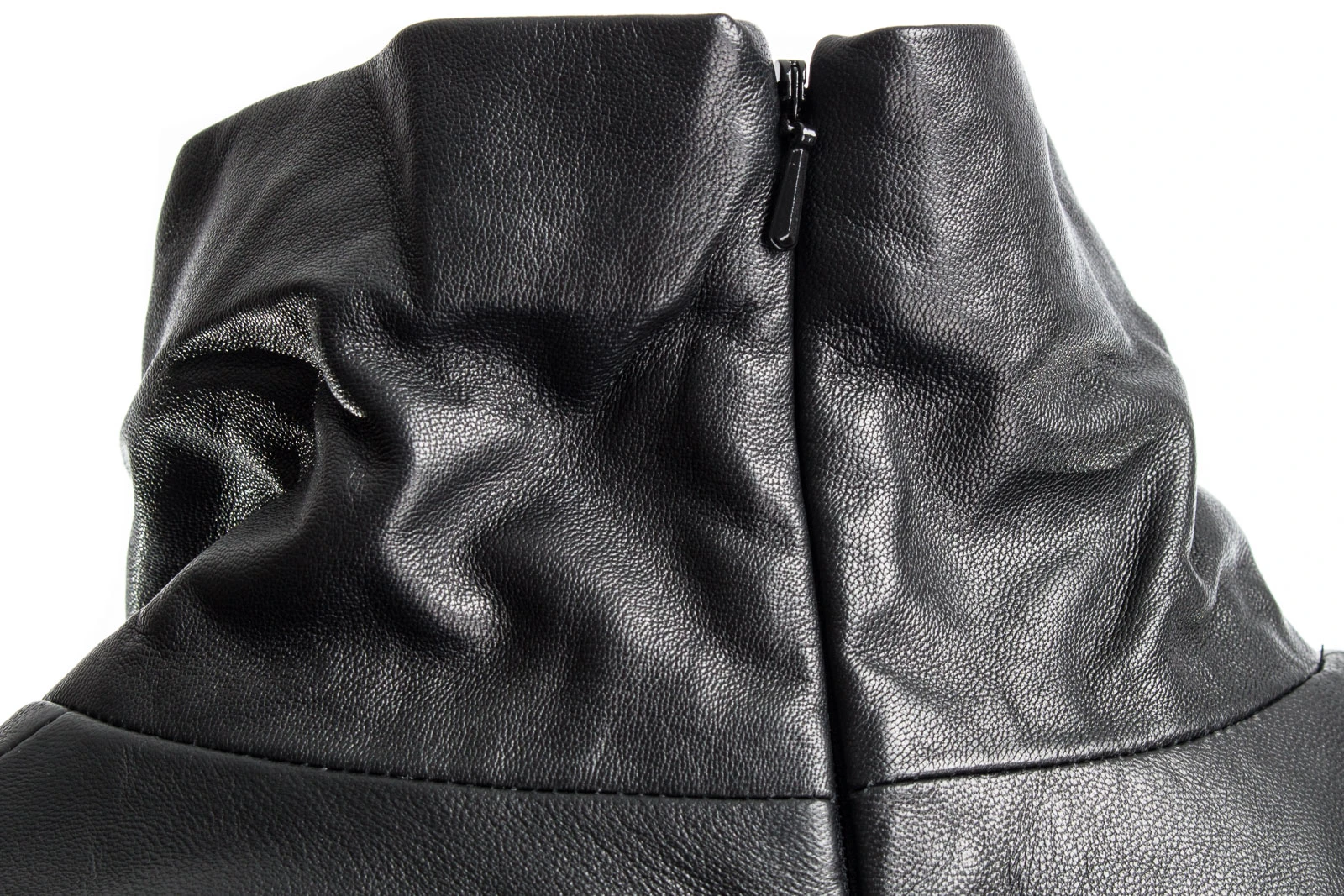 MCQ ALEXANDER MCQUEEN Ledercape TOP LAMB SKIN – Bild 5