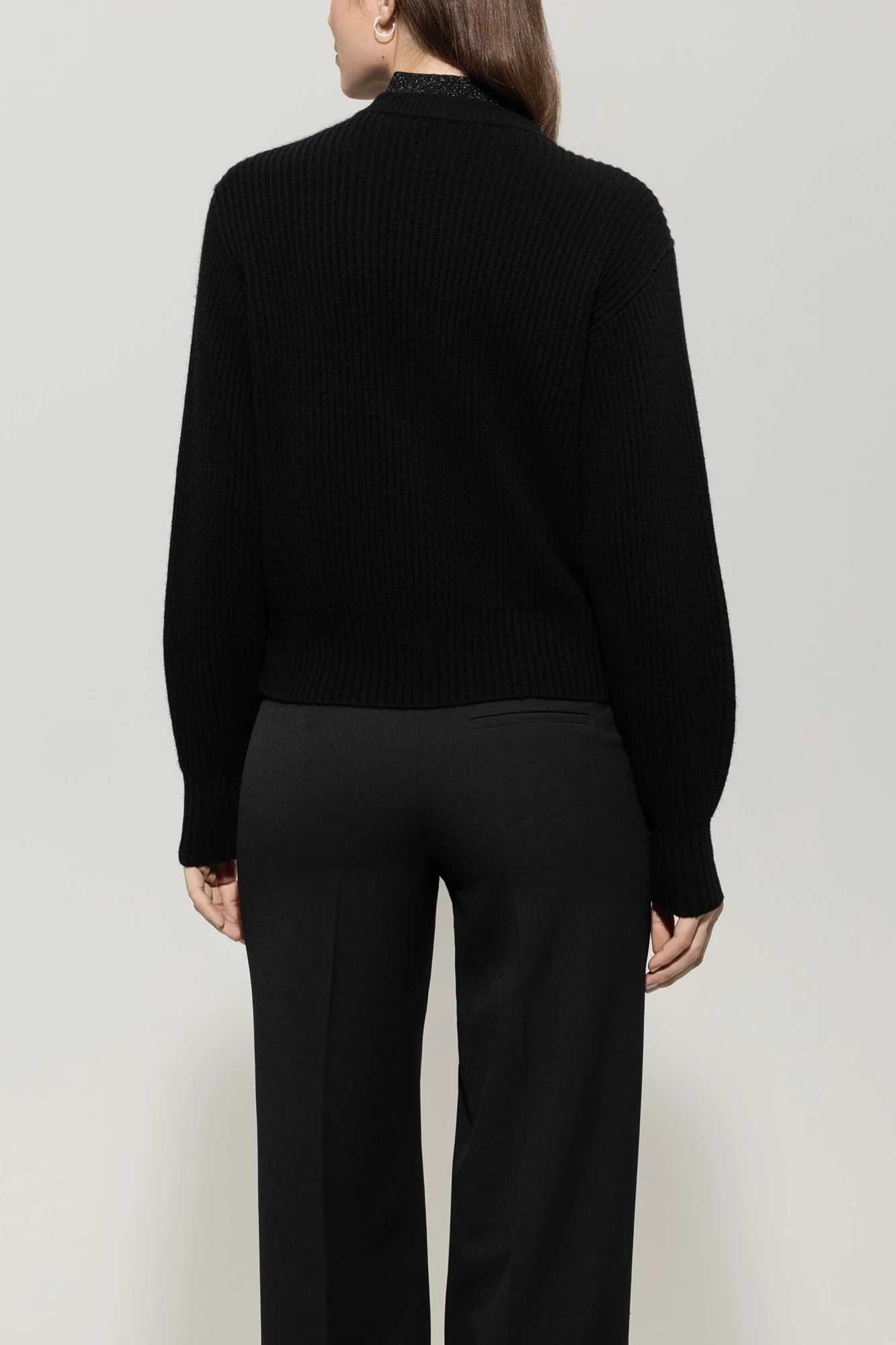 LUISA CERANO Cardigan BLOUSON-OPTIK – Bild 3