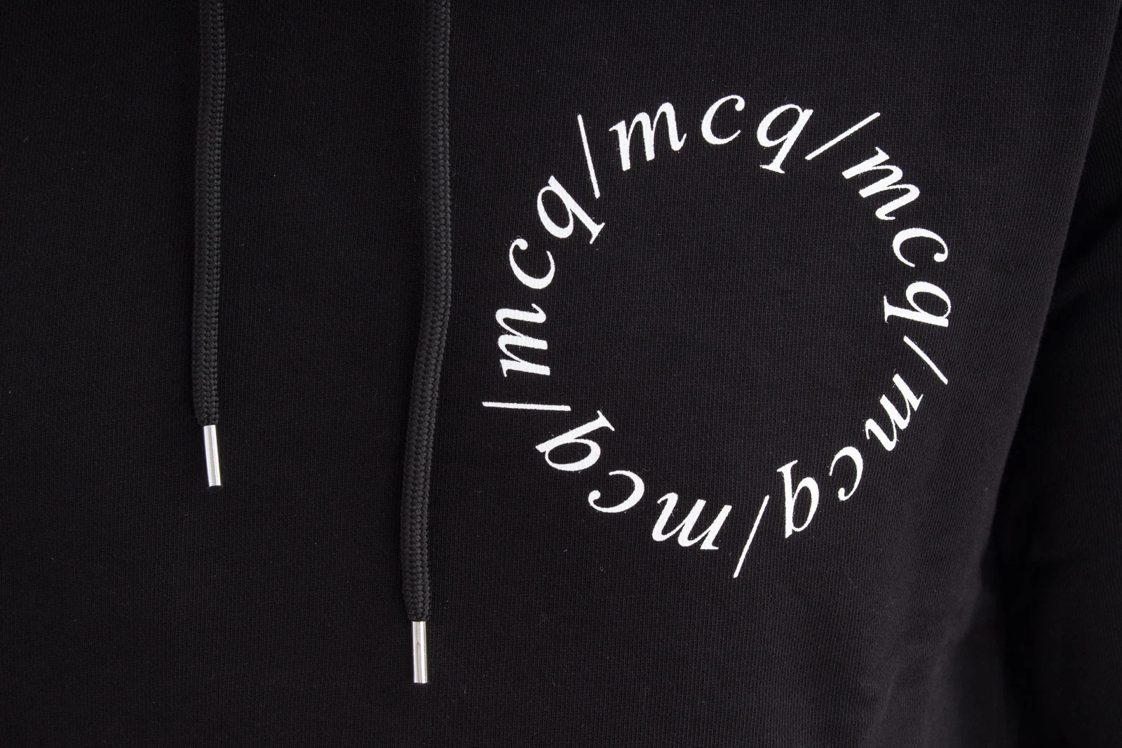 MCQ ALEXANDER MCQUEEN Sweatshirt BLACK SWEAT – Bild 4