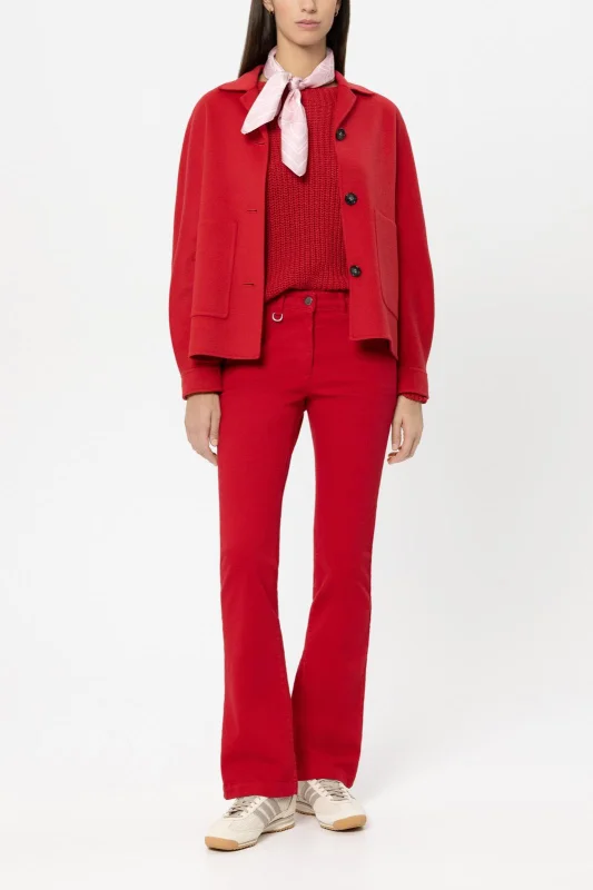 LUISA CERANO Jacke DOUBLEFACE-HEMDJACKE