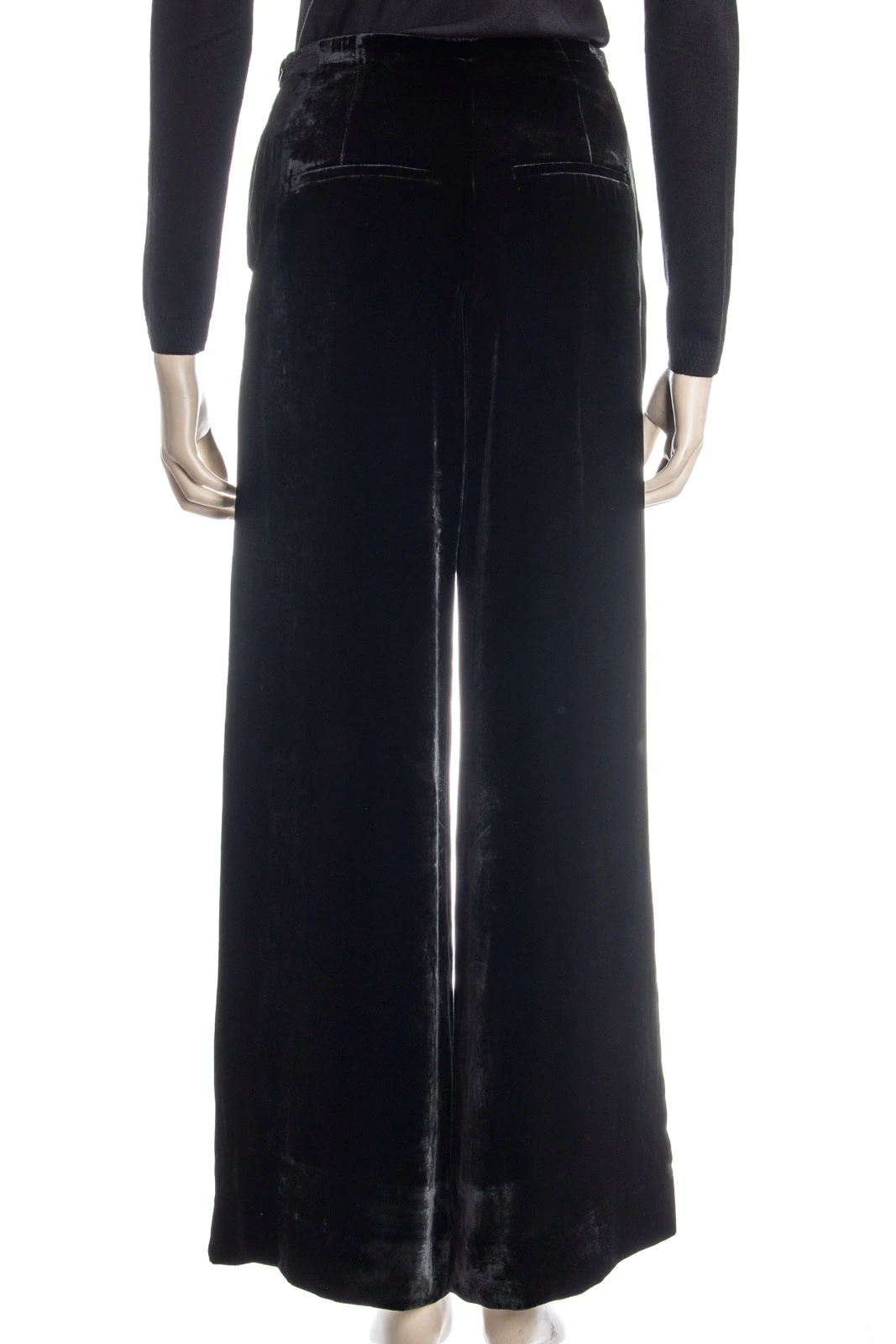 MCQ ALEXANDER MCQUEEN Samthose BLACK PANT – Bild 3