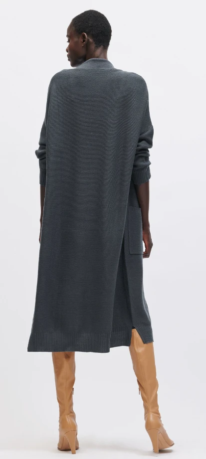 LUISA CERANO Strickmantel WOLL-MIX – Bild 3