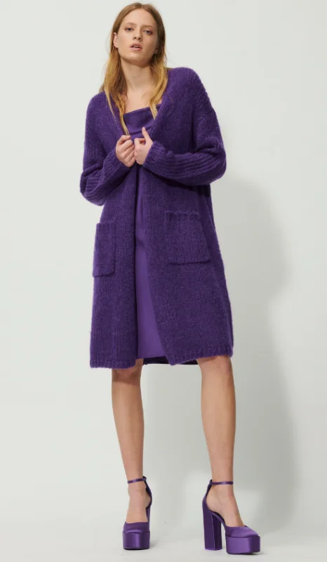 LUISA CERANO Long Cardigan WOLL-MIX