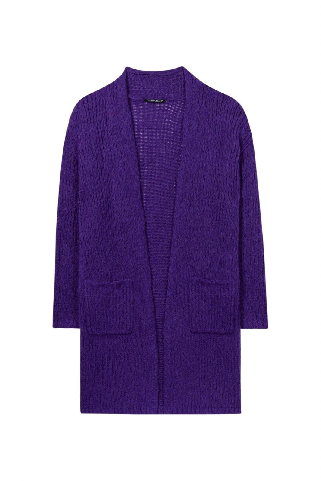 LUISA CERANO Long Cardigan WOLL-MIX – Bild 4