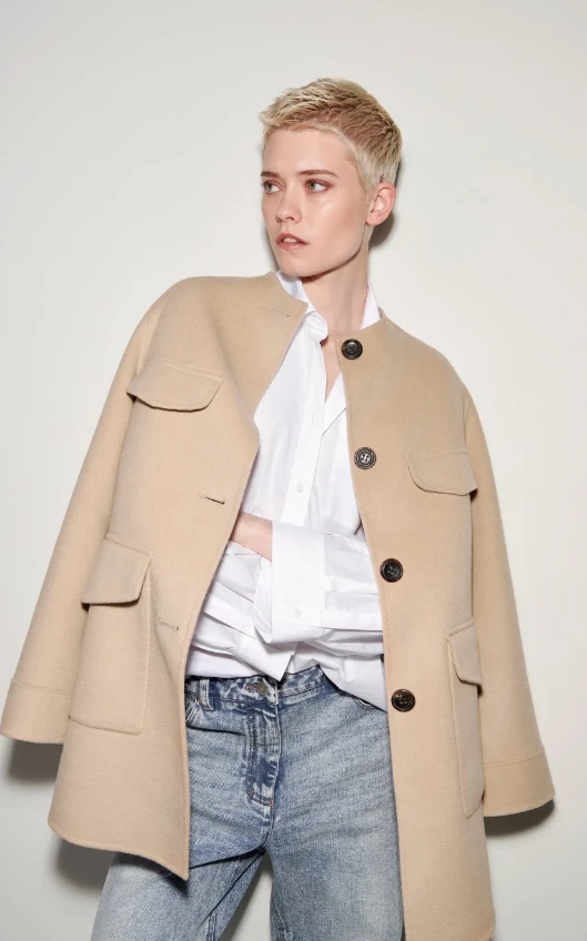 LUISA CERANO Mantel DOUBLEFACE-COAT – Bild 2