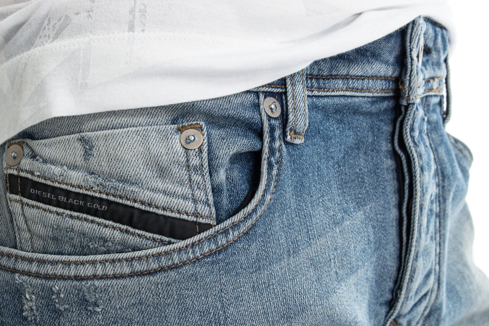 DIESEL BLACK GOLD Jeans TYPE-2510 – Bild 4
