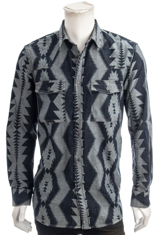 DIESEL BLACK GOLD Jeanshemd SUVER