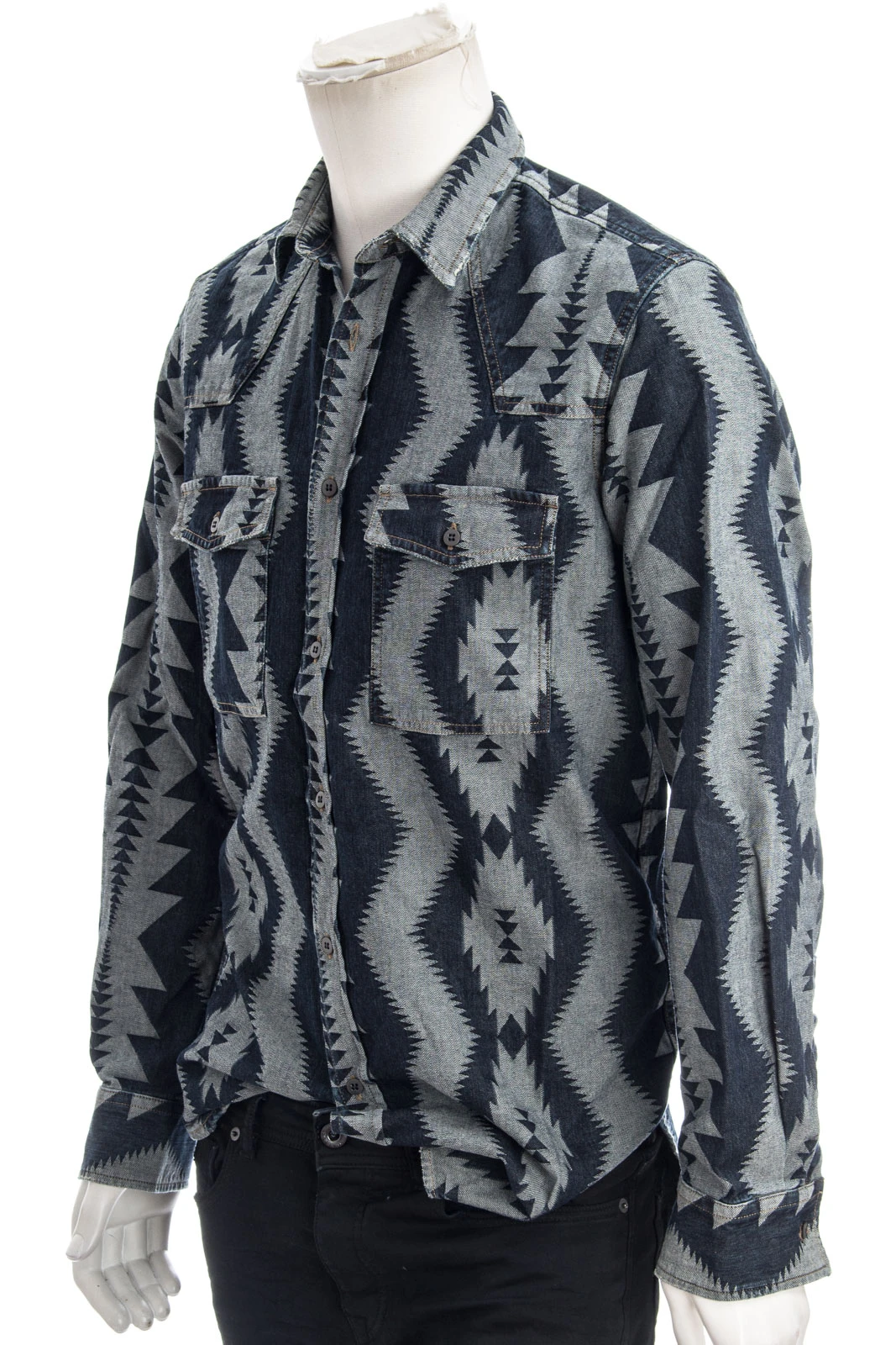 DIESEL BLACK GOLD Jeanshemd SUVER – Bild 2