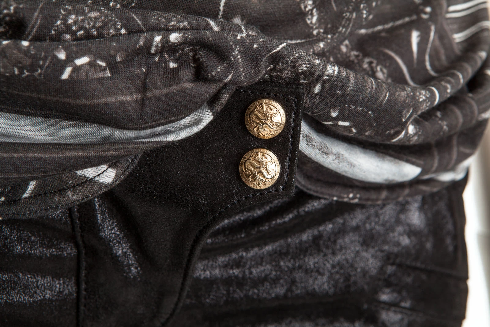 BALMAIN Lederhose PANTALON - Nur in unserem Store in Spremberg erhältlich. – Bild 4