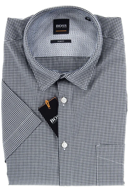 BOSS HBO Kurzarmhemd MAGNETON