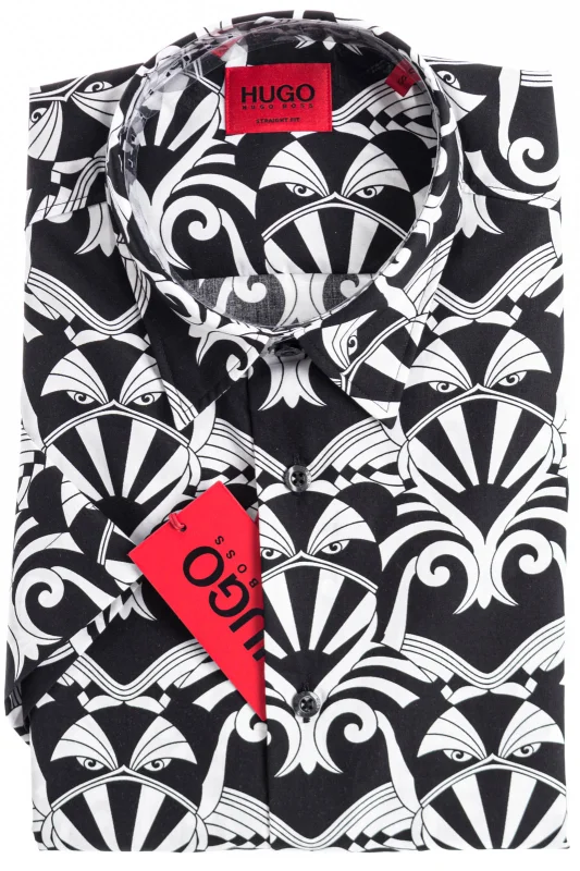 HUGO Kurzarmhemd EBOR
