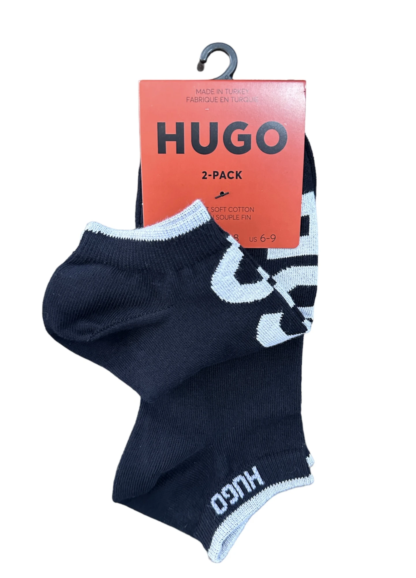 HUGO Socken im Doppelpack 2P AS LOGO – Bild 2