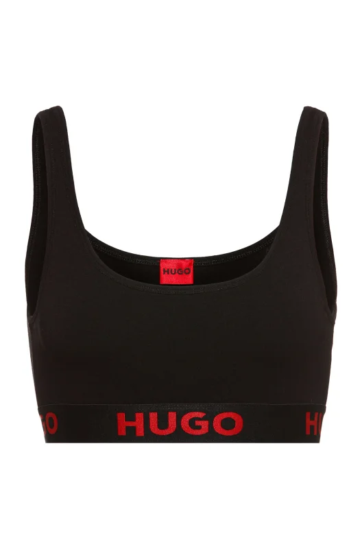 HUGO Bralette SPORTY LOGO