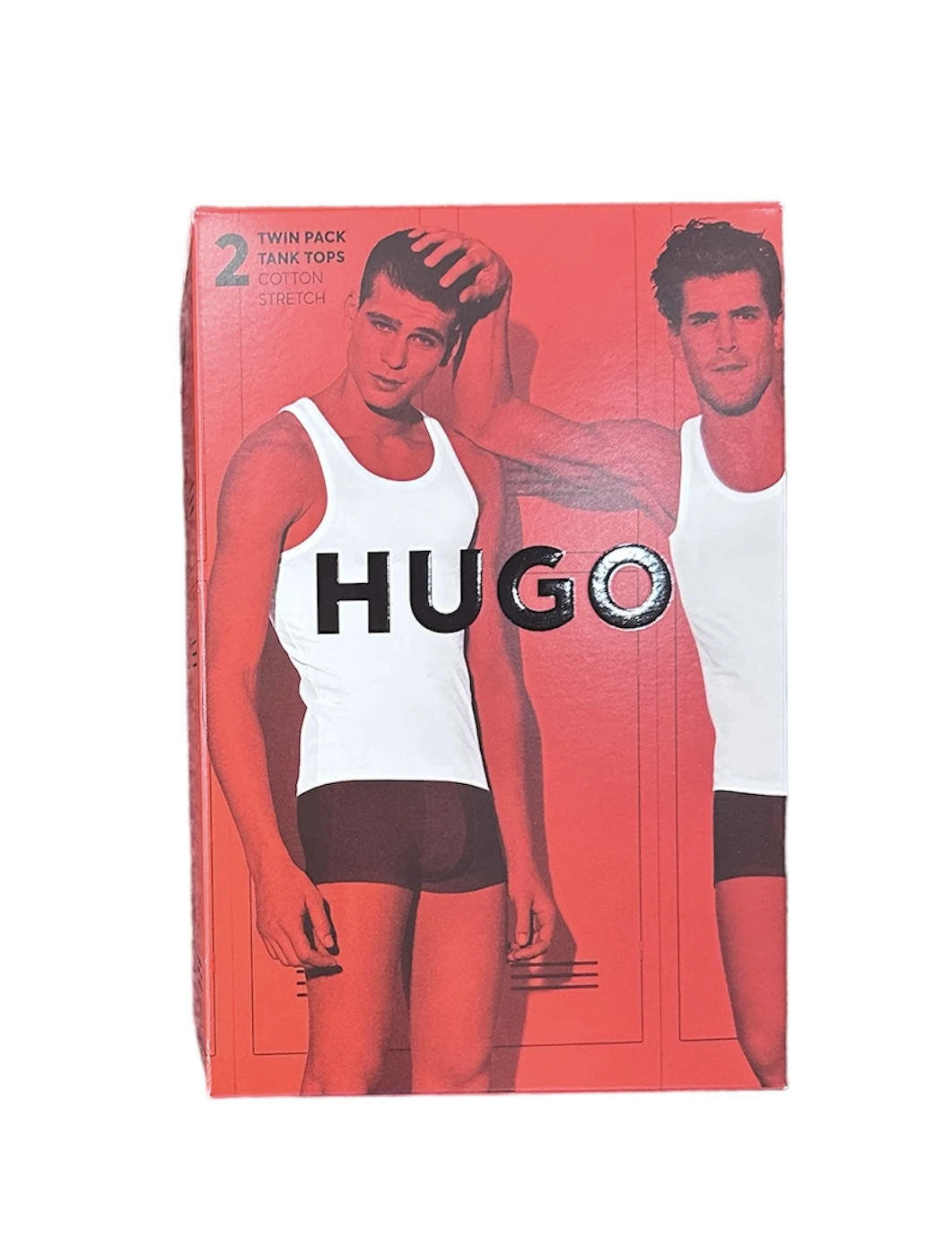 HUGO Unterhemden im Doppelpack TANK TOP TWIN PACK – Bild 2
