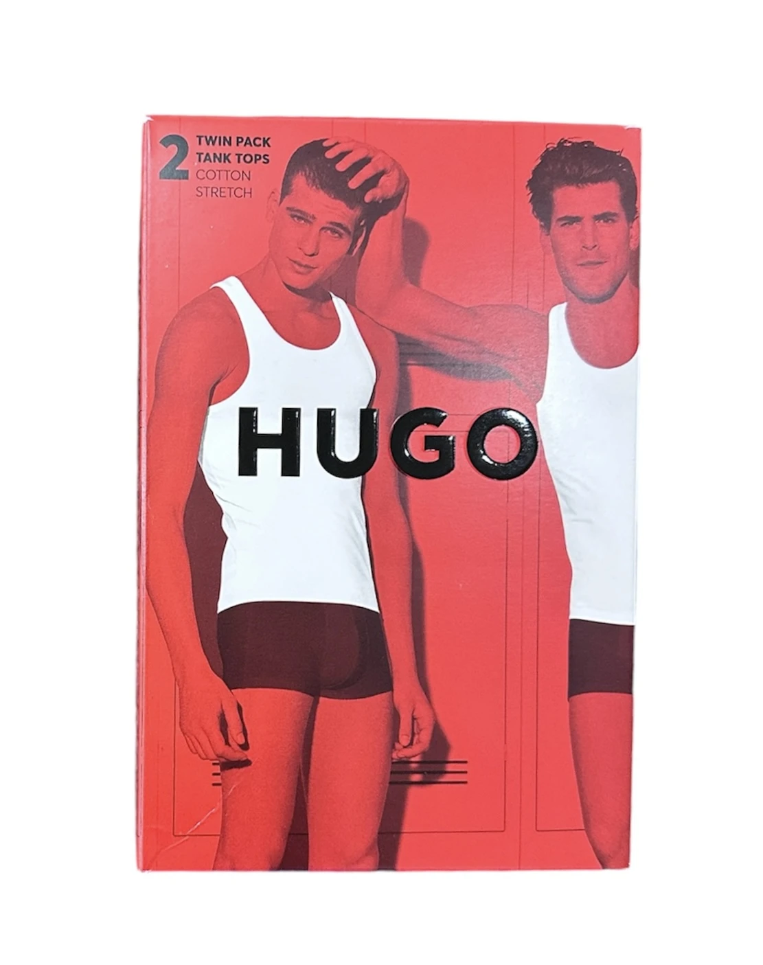 HUGO Unterhemden im Doppelpack TANK TOP TWIN PACK – Bild 3