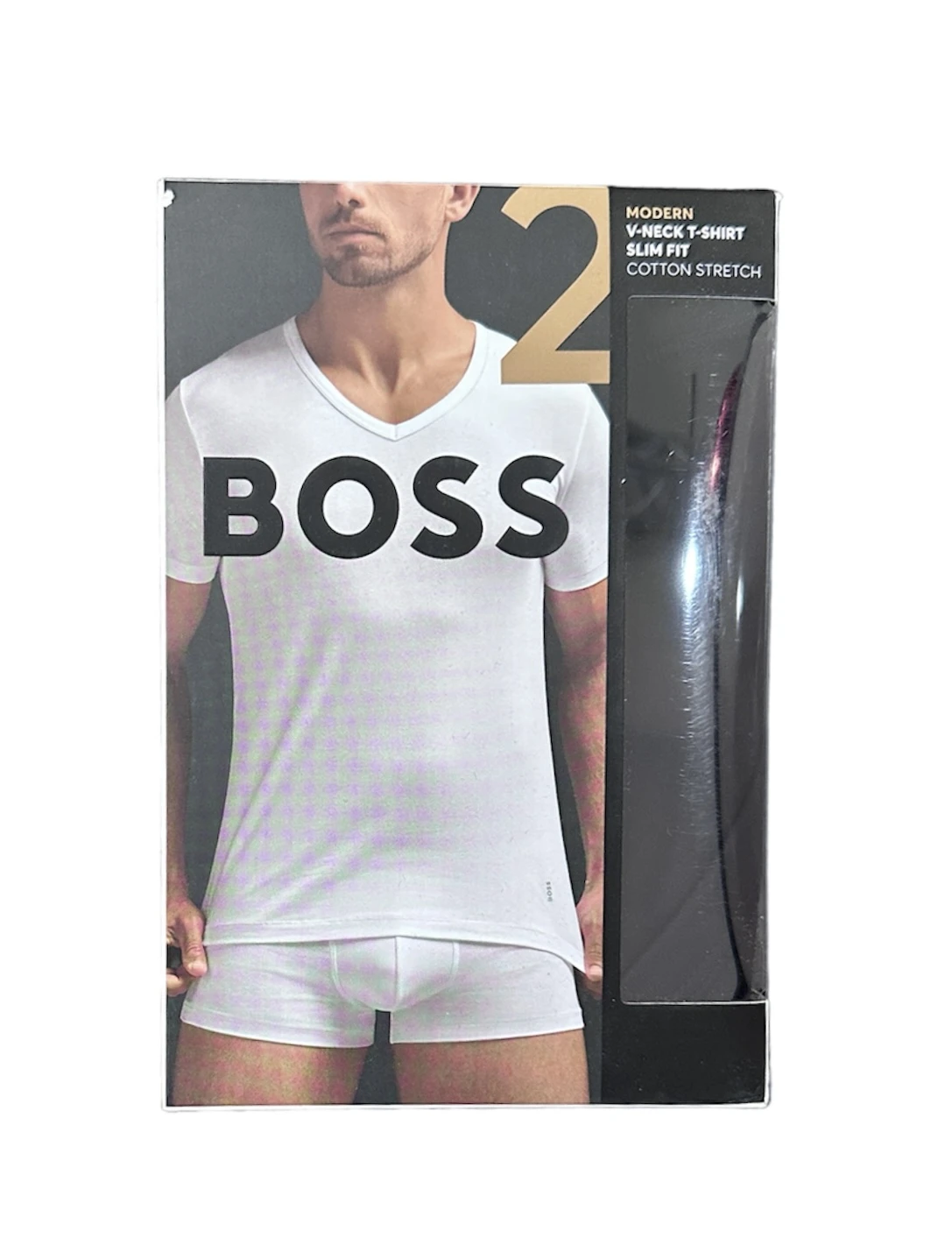 BOSS T-Shirt mit V-Ausschnitt im Doppelpack – Bild 2