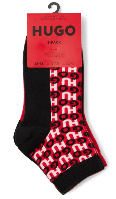 HUGO Socken im 3er Pack SH MONOGRAM