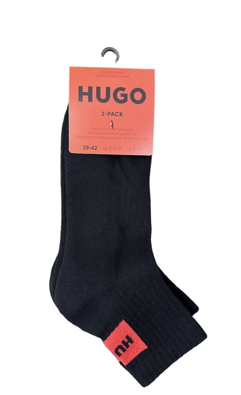 HUGO Socken im Doppelpack 2P SH RIB LABEL
