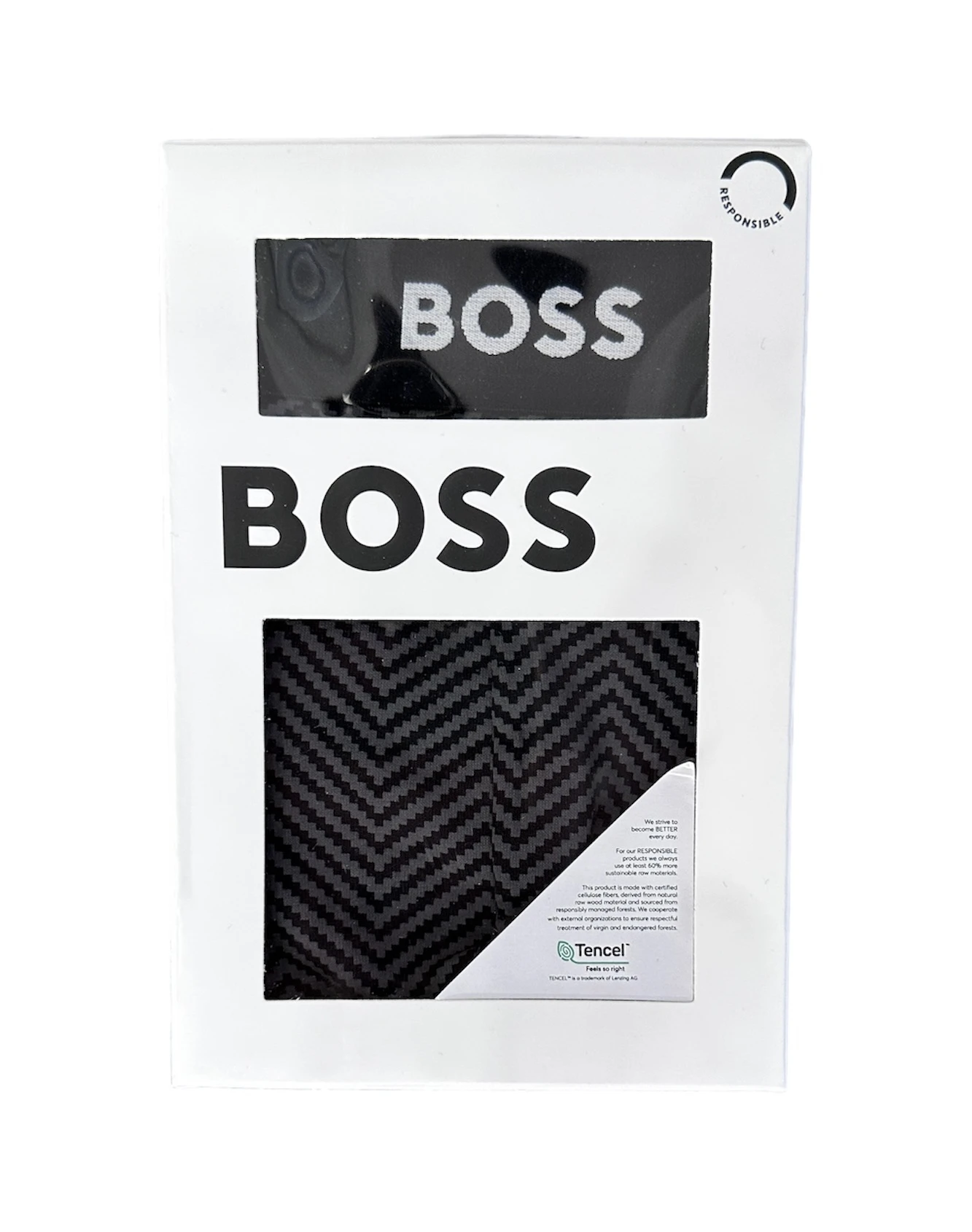 BOSS HBB Boxershorts TRUNK HERRINGBONE – Bild 2