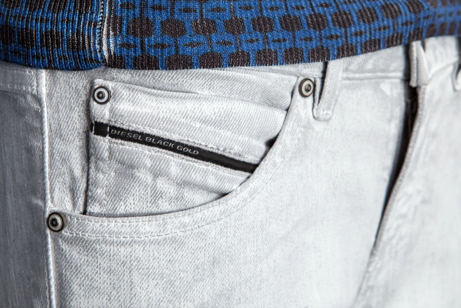 DIESEL BLACK GOLD Jeans PETRAH HOSE – Bild 4