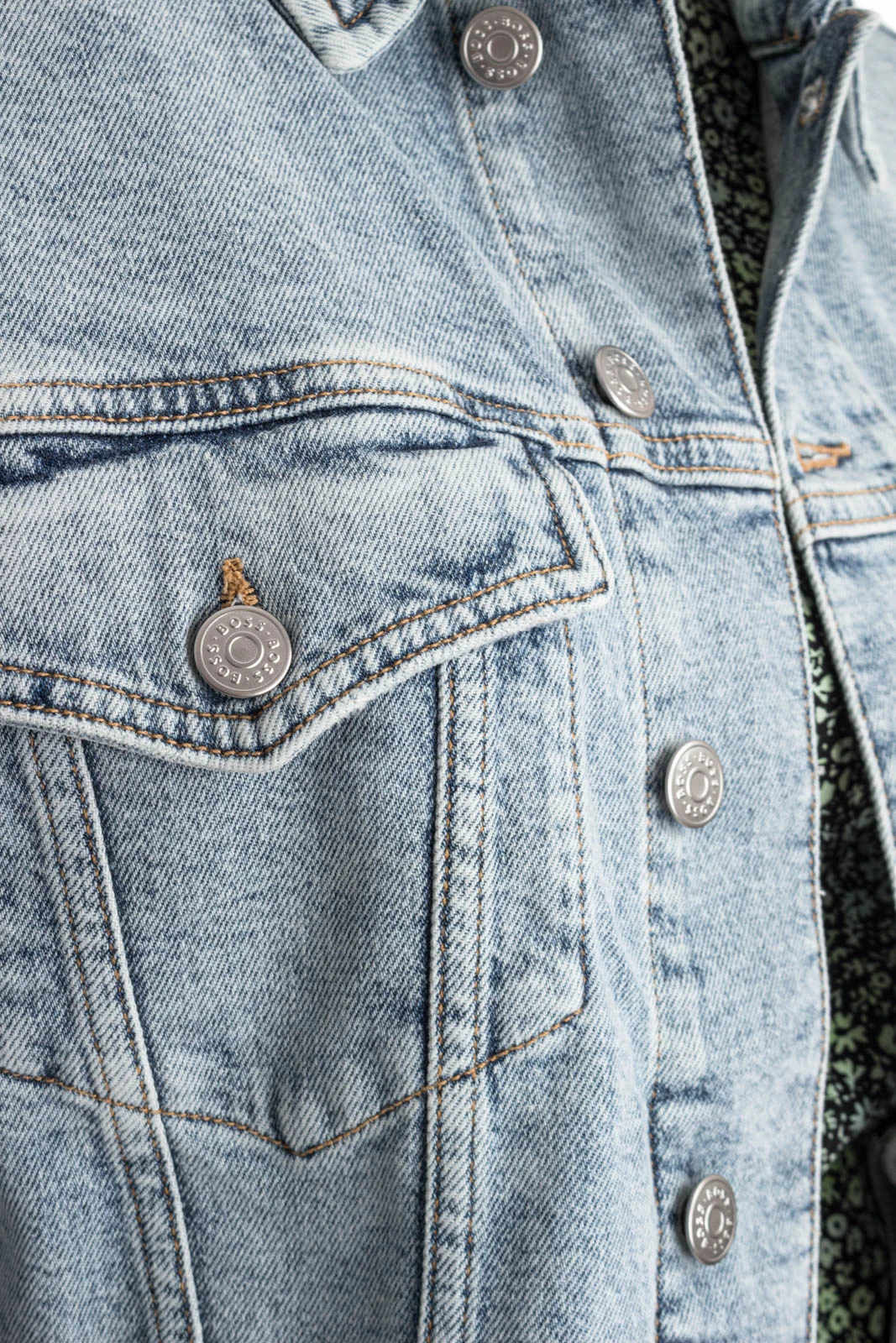 BOSS HBO Jeansjacke C_TRUCKER JACKET – Bild 4