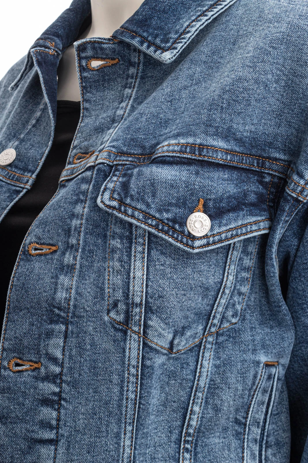 BOSS HBO Jeansjacke C_TRUCKER JACKET – Bild 4