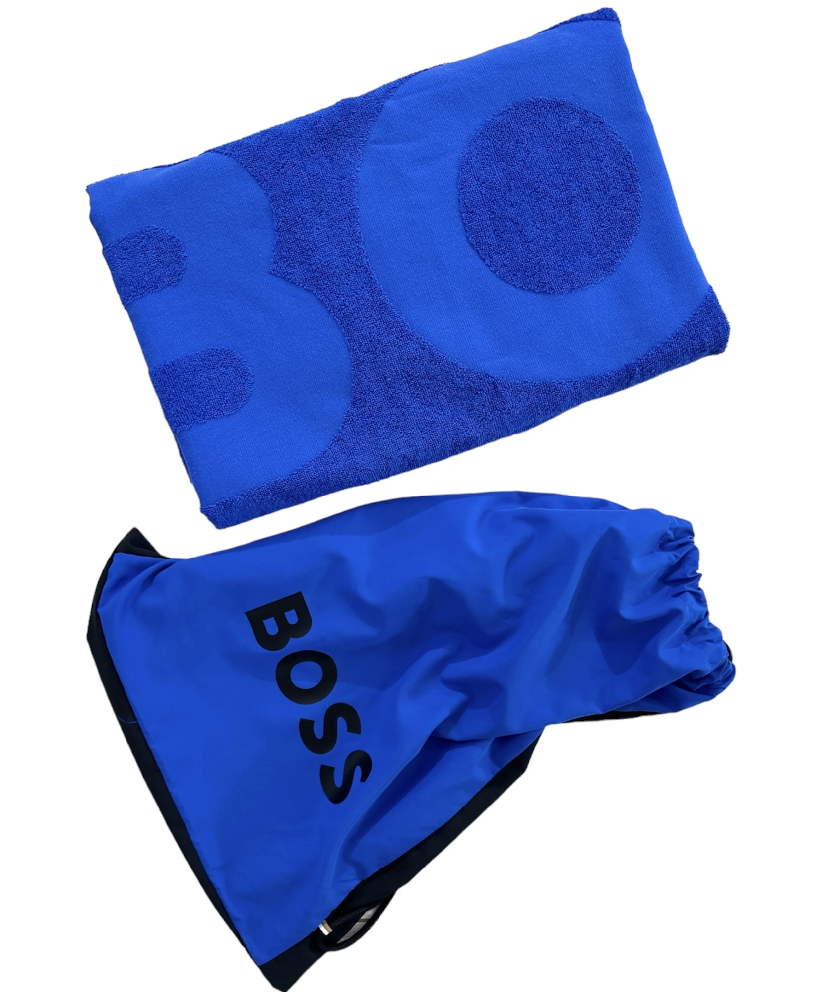 BOSS HBB Badeshort´s Set mit Handtuch und Beutel – Bild 2