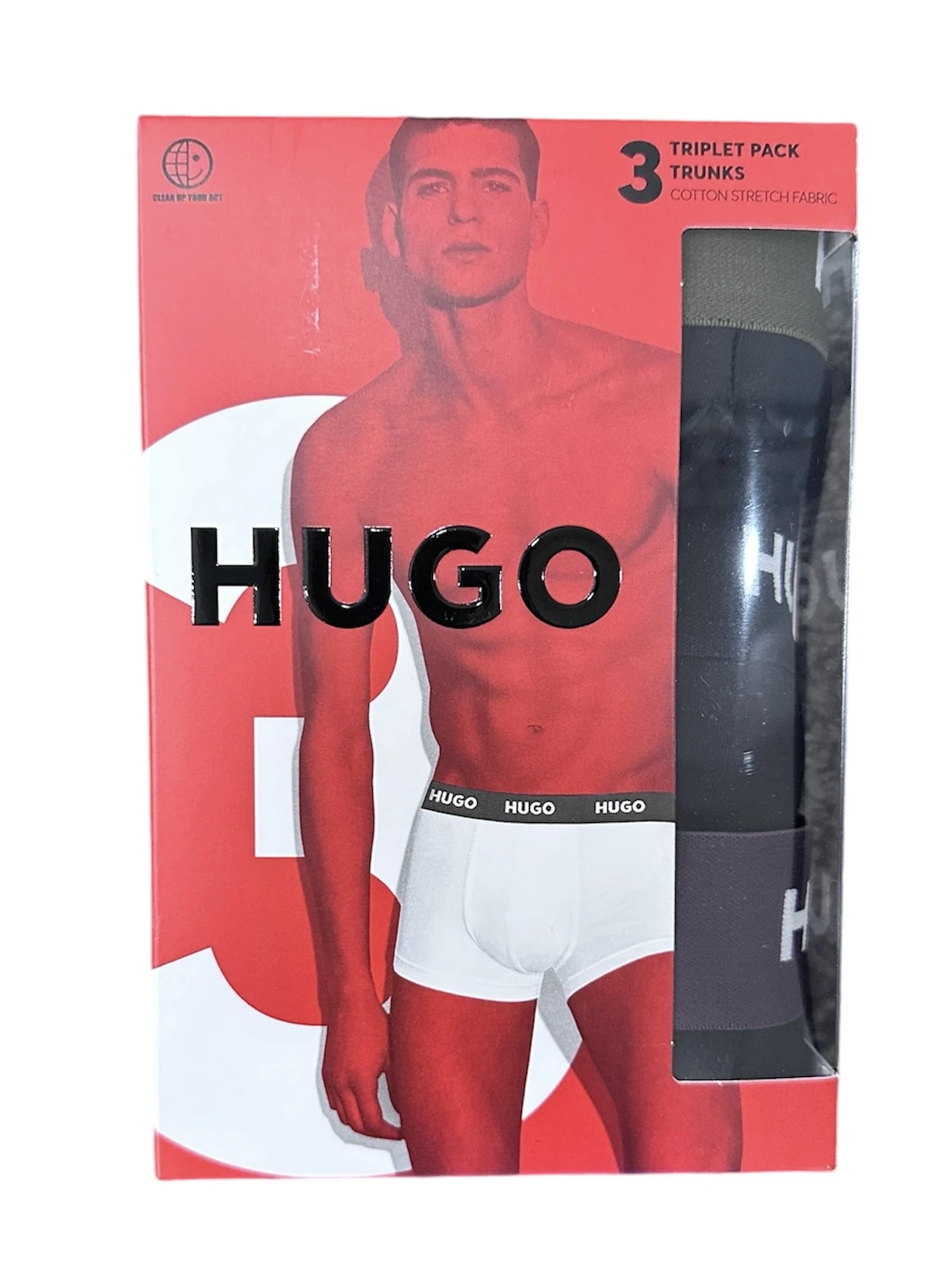 HUGO Boxershorts im Dreierpack TRUNK TRIPLET PACK – Bild 2
