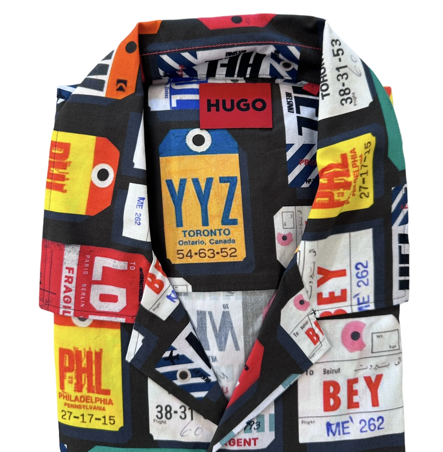 HUGO Kurzarmhemd EGEENO – Bild 2