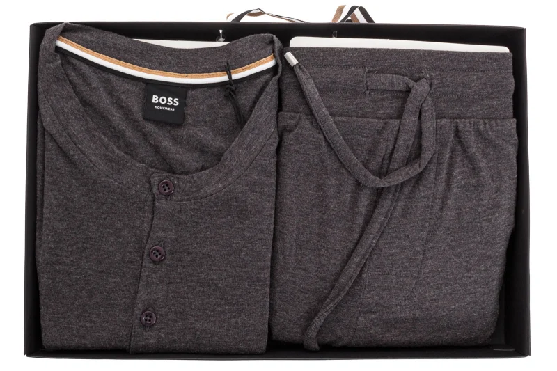 BOSS HBB Pyjama MERINO LONG SET
