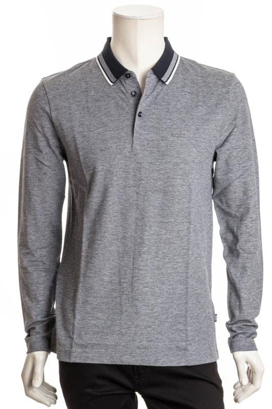 BOSS HBB Langarmpolo H-PITTMAN 141