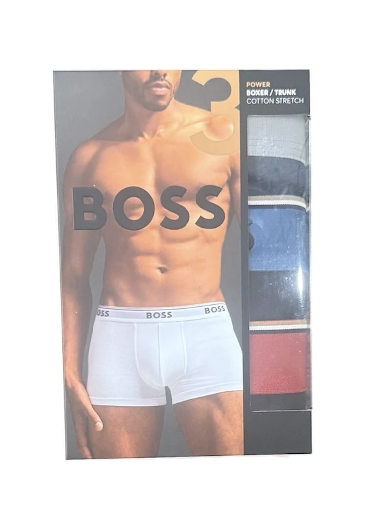 BOSS HBB Boxershorts im Dreierpack TRUNK 3P POWER – Bild 2