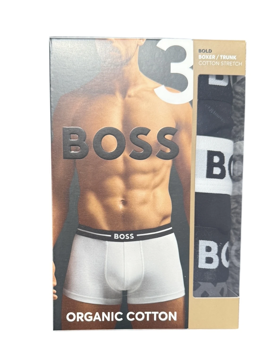 BOSS HBB Boxershorts im 3er Pack TRUNK 3P BOLD DESIGN – Bild 2